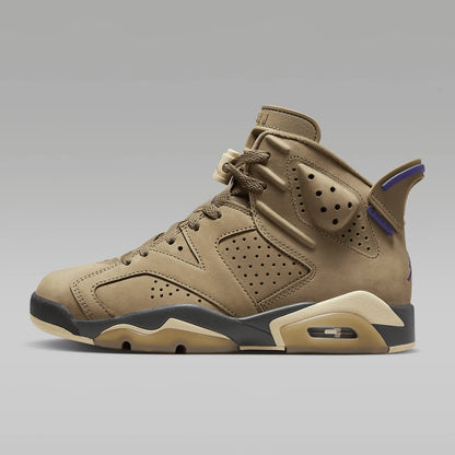 Nike genuine Air Jordan 6 Women's Retro High-Top Basketball Shoes FD1643-300