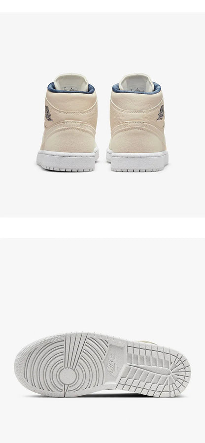 Nike Ufficiale - Air Jordan 1 da donna: sneakers casual resistenti a gambale alto DM9126-104