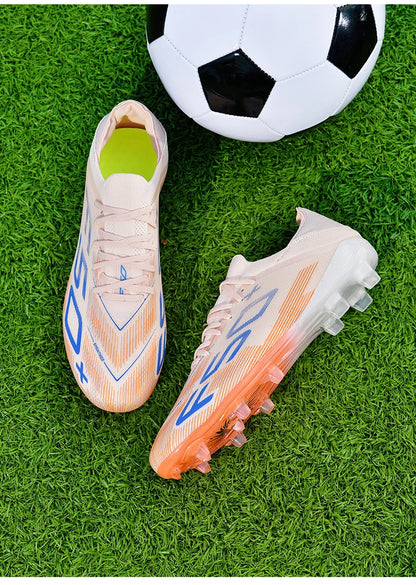 New Men Soccer Shoes Futsal Football Boots Sneakers Match Grass Cleats High-quality Non-Slip Indoor Hot-selling High-top Outdoor