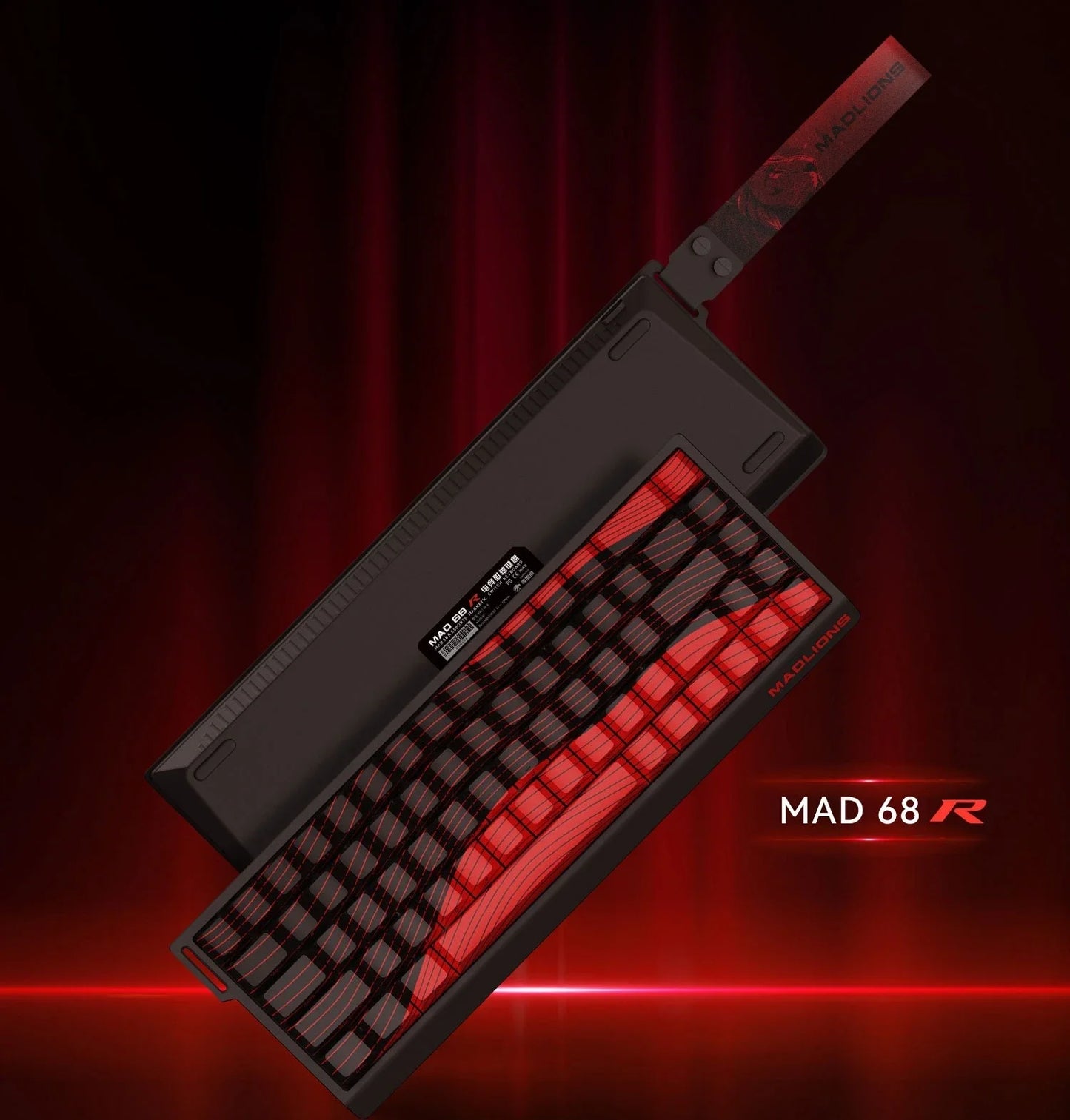 FGG MAD60 Tastiera da Gaming RGB ad Asse Magnetico, dedicata al gioco, Full Key Hot Swap, risposta rapida, tastiera gaming personalizzata entry-level