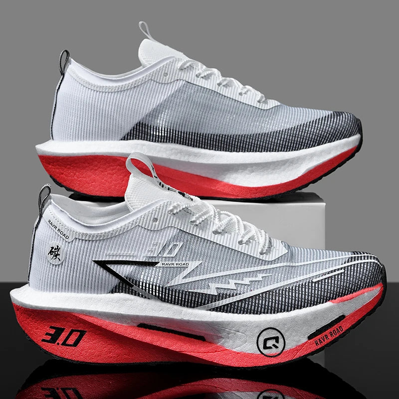 Men's Running Shoes 2025 New High-Quality Jogging Shoes Cushioning Rebound Soft Sole Breathable Mesh Training Tennis Shoes Men
