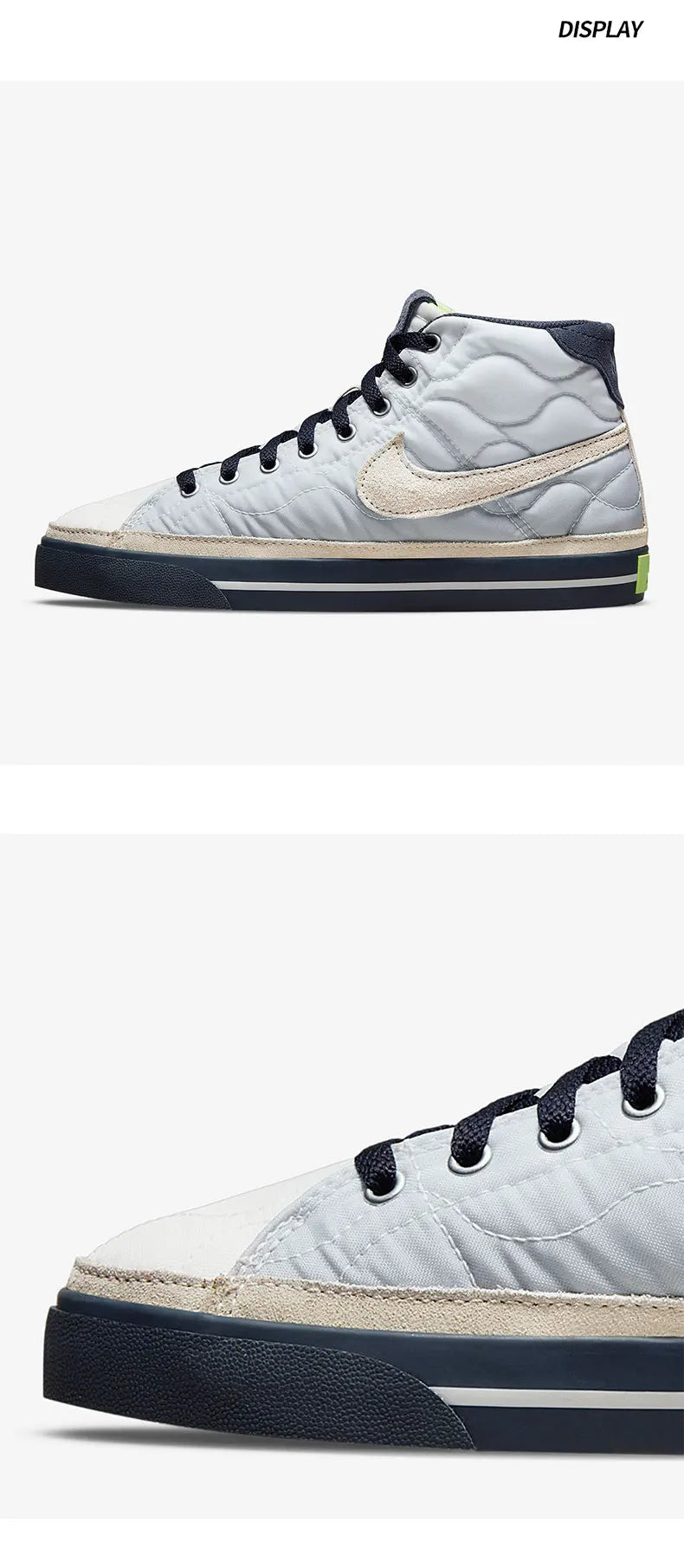 Nike Official Genuine COURT LEGACY MID Unisex Comfortable Sneakers DO2340-914