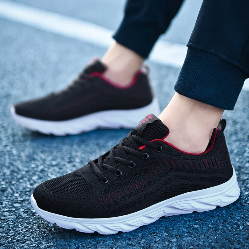 Zapatillas de running para hombre, zapatillas deportivas de moda, ligeras y transpirables, zapatillas cómodas para caminar, zapatillas deportivas para hombre.
