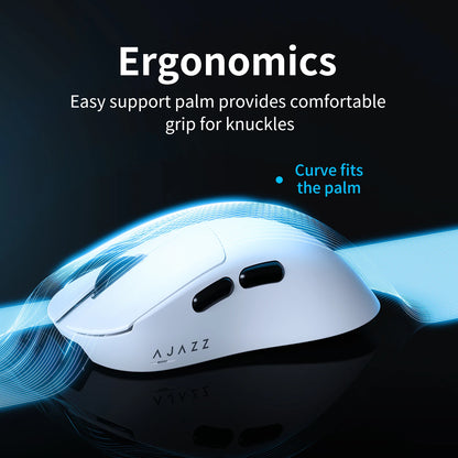 AJAZZ AJ179 V2 MAX tro-načinski miš za dešnjake, lagan 56g, senzor PAW3311, Huanuo Micro Switch, TelinkMicrochip