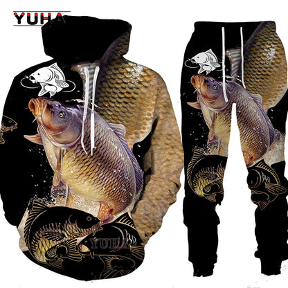 Sweatshirt com Capuz Unissexo Wolf com Impressão 3D, Pullover Cool com Gráfico Animal, Streetwear Masculino