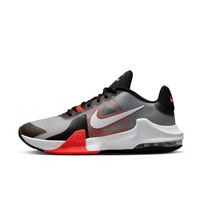 Nike Air Max Impact 4 Low-Top-Basketballschuhe – lässig, vielseitig, rutschfest, strapazierfähig, gepolstert DM1124-002