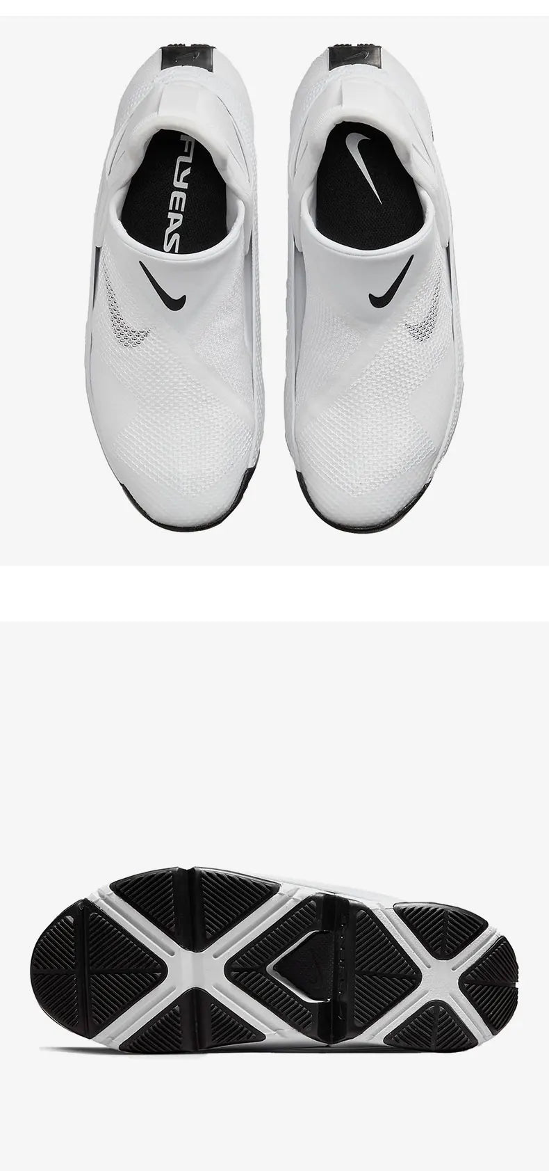 Nike originalni ženski lahki športni čevlji Go FlyEase z enim korakom DR5540-104