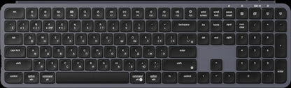 Teclado inalámbrico ultrafino Keychron B6 Pro con distribución ISO, tamaño completo, portátil y ligero, conexiones 2.4GHz y Bluetooth