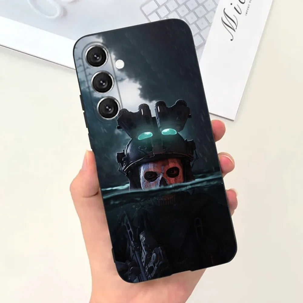 C-COD Call Of Duty hosts Phone Case For Samsung S25,S24,S21,S22,S23,S30,Ultra,S20,Plus,Fe,Lite,Note,10,9,5G Black Cover