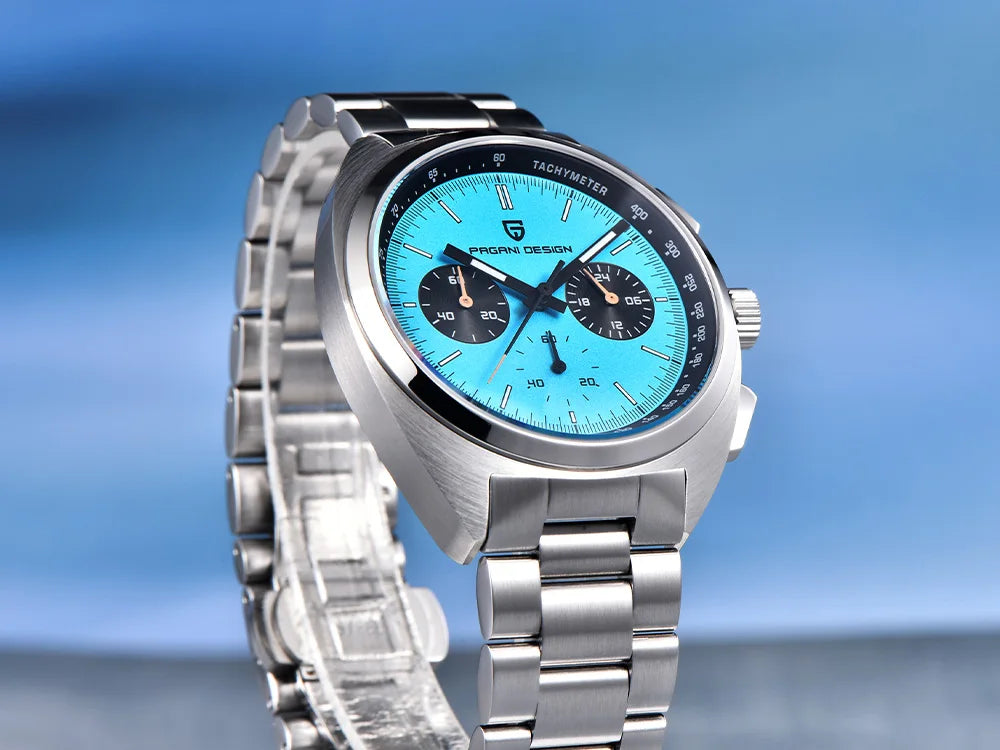 2026 Pagani Design Watch Luxury Men's Quartz Watch Speed Men's Chronograph Top Brand All-Steel Sapphire Diving Relógios Masculino