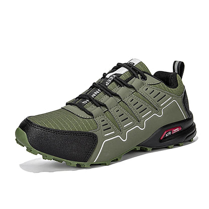 Men's Hiking Shoes Waterproof All-Terrain Outdoor Sneakers Non-Slip for Trekking Camping Tactical Training Outdoor Cycling