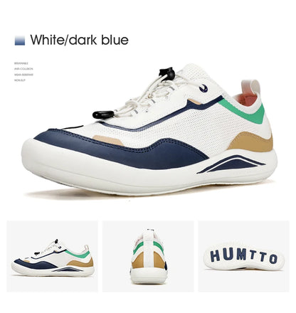 HUMTTO Breathable Walking Shoes for Men Luxury Casual Men's Sneakers Designer Sports Jogging Running Trainers Summer Men's Sneakers