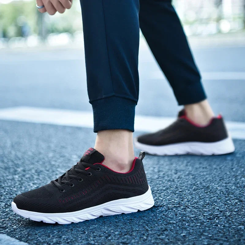 Zapatillas de running para hombre, zapatillas deportivas de moda, ligeras y transpirables, zapatillas cómodas para caminar, zapatillas deportivas para hombre.