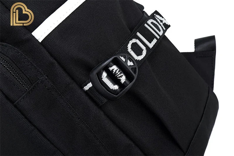 Ultima Knight F-Fortnited Battle Royale Rucksack mit USB-Ladeanschluss, Anime-Figuren und Studienfach für Schreibwaren für Schüler