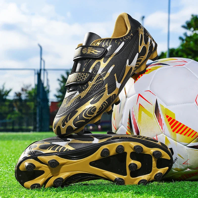 Chaussures de football 2026 pour hommes et femmes, crampons longs, chaussures de sport unisexes de marque, chaussures d'entraînement pour filles et garçons