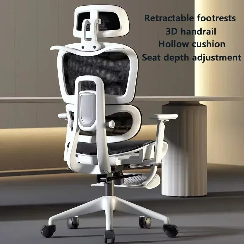OEING High Back Ergonomic Office Chair with 3D Headrest, Adjustable Lumbar Support, 3D Armrests, Reclining Computer Gaming Chair