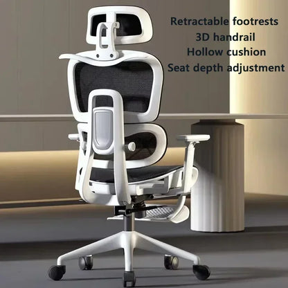 OEING High Back Ergonomic Office Chair with 3D Headrest, Adjustable Lumbar Support, 3D Armrests, Reclining Computer Gaming Chair