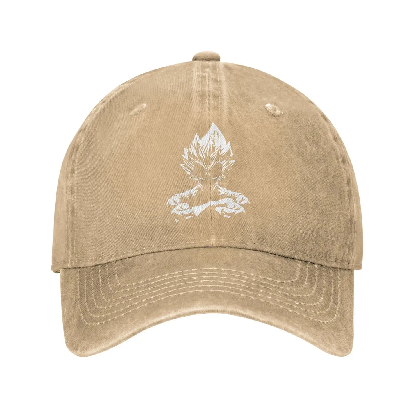 Produit gaming premium Fraquane Dragon Ball Z Goku DBZ Unisex Style Baseball Caps Saiyan Distressed Denim Hats Cap Retro Workouts Unstructured Soft Snapback Cap