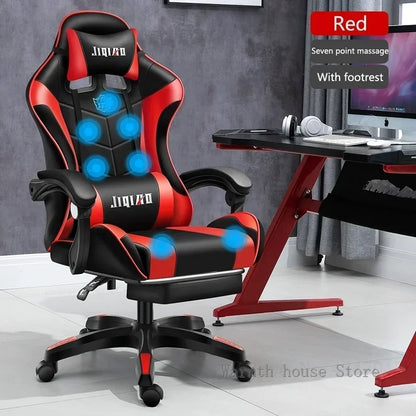 High quality gaming chair RGB light office chair gamer computer Ergonomic swivel chair Massage Recliner New gamer chairs