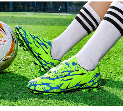 Otroški nogometni čevlji Šolski nogometni čevlji Profesionalni čevlji s špicami Čevlji za trening na travi Športna obutev za fante Čevlji za futsal in nogomet na prostem 28–38