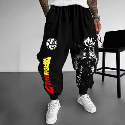 Pantalones deportivos Dragon Ball para hombre Broly primavera, otoño e invierno, anime japonés, jogger Y2K Harajuku de algodón