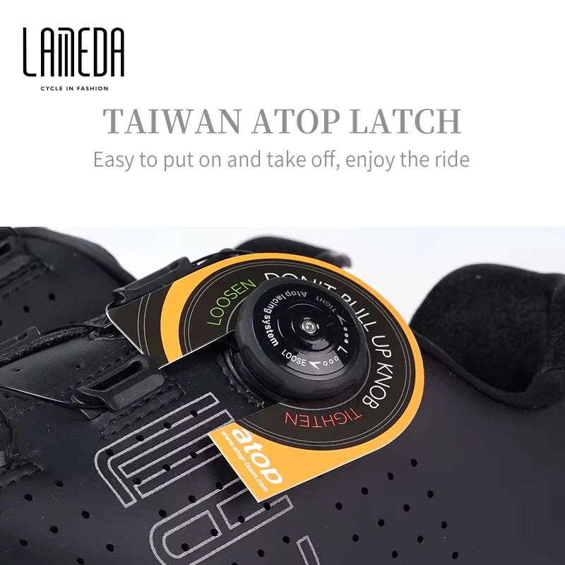 LAMEDA Pro kolesarske čevlje Lock Shoes cestno kolo moški in ženske trda podplat kolesarske čevlje MTB kolesarska ekipa Lock Shoes