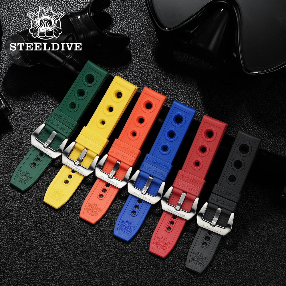 Mechanical Watch for Men STEELDIVE SD1973 Japan NH35 Automatic Movement Ceramic Bezel 200M Waterproof Classic Dive Small Abalone