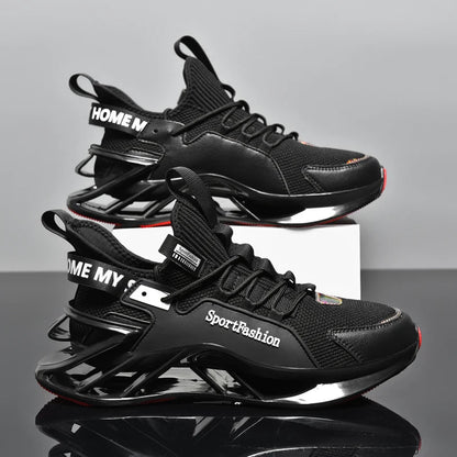 Chaussures de course respirantes pour hommes, baskets pour hommes, mocassins à la mode, chaussures de tennis décontractées, course d'entraînement, luxe