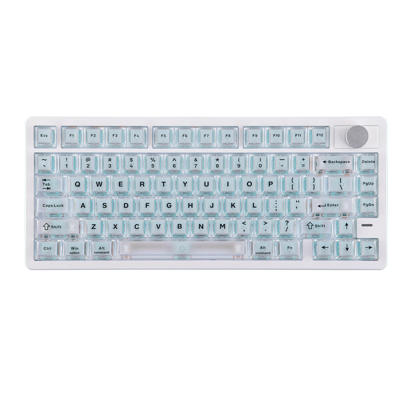 Teclado Gaming Sem Fios Tri-mode Hall Effect EPOMAKER HE75 V2 75% ANSI US Layout com Acionamento Ajustável de 0.005mm/Rapid Triggering