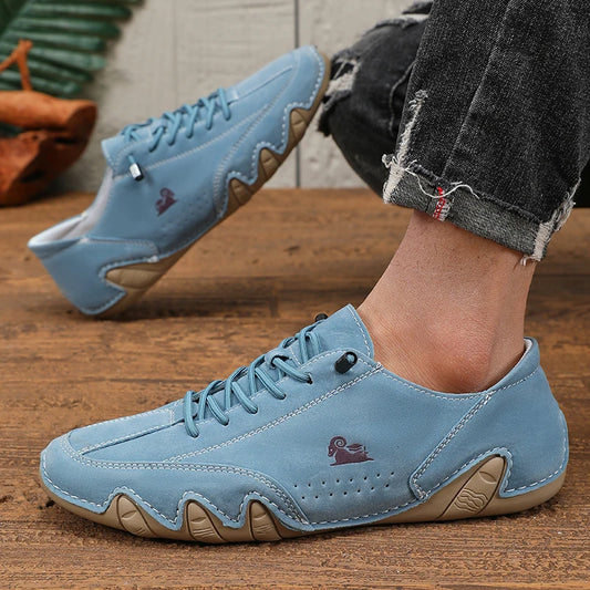 Men's Fashion Brand Loafers Soft-Soled Comfortable Casual Walking Shoes Breathable Sports Tennis Outdoor Driving Shoes