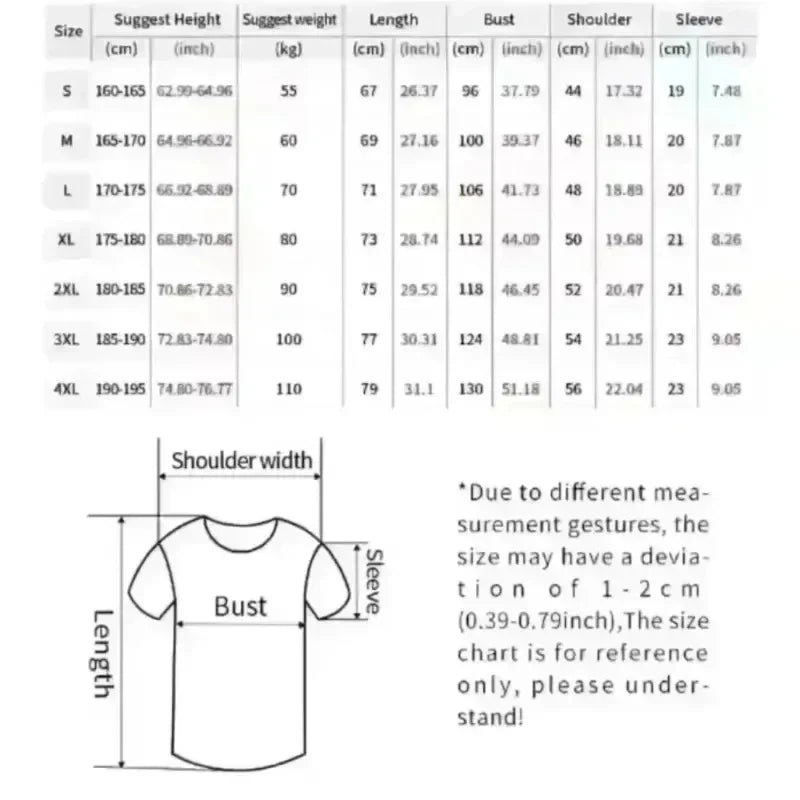 Dragon Ball Animation T-Shirt Men's Summer New Double-Sided Printing Loose Casual Harajuku Trendy Short Sleeve Parent-Child Top