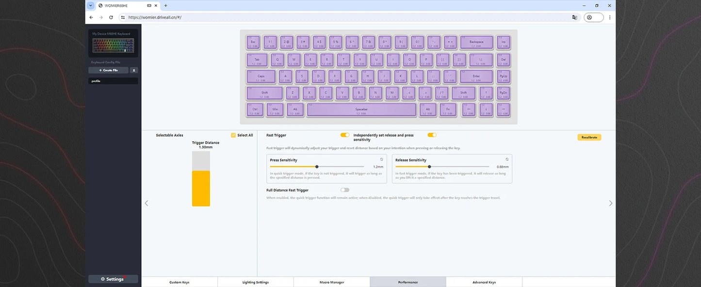 M68HE Pro Hall Effect Mechanical Gaming Keyboard Hot Swap Magnetic Switches Rapid Trigger 8000Hz Polling Rate Keyboard for PC