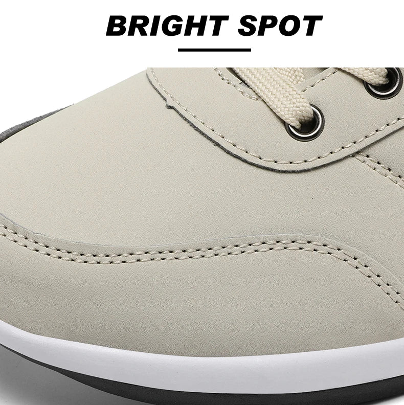Pantofi din piele pentru bărbați Balan – Adidași la modă, pantofi sport, adidași respirabili pentru bărbați, încălțăminte antiderapantă, pantofi de vacanță pentru bărbați