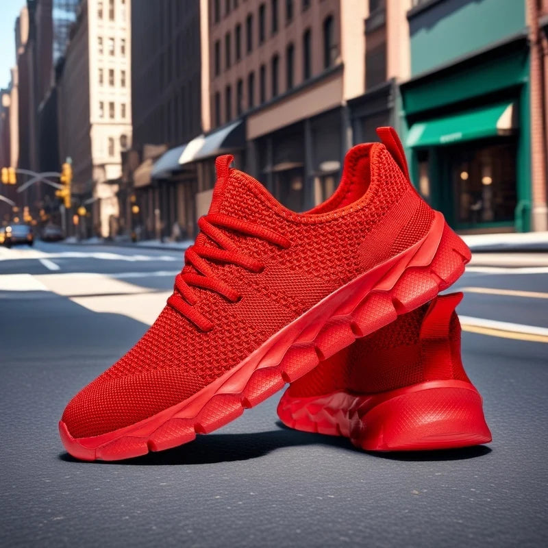 Sneakers da uomo in rete, scarpe da donna leggere, scarpe casual basse, scarpe da corsa da uomo, scarpe sportive, scarpe da tennis morbide e traspiranti, sneakers da uomo