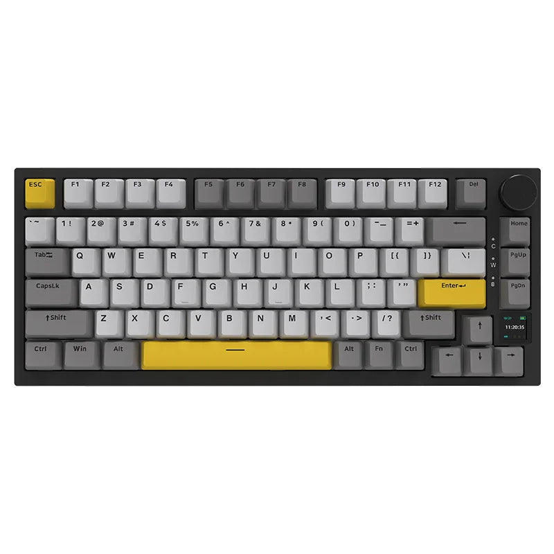 Ajazz AK820/AK820Pro gaming mechanical keyboard Bluetooth 5.1/Wireless/wired custom keyboard with heat exchange sealed button