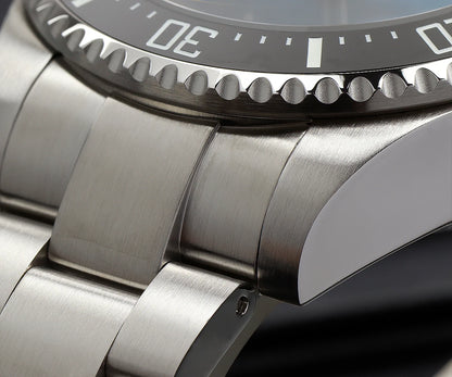 Cronos Automatic Diving Watch Stainless Steel 2000 Meters Water Resistance Professional Diver PT5000 SW200 Miyota9015 90S5 L6027M