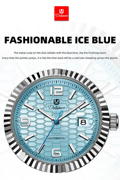 Luxury Automatic Mechanical Men's Watch Date Stainless Steel Man Watch Waterproof Luminous Business Watches For Men Reloj