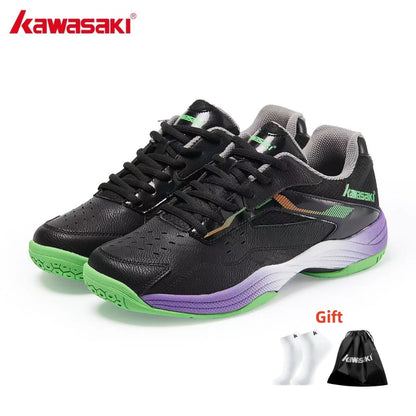 Kawasaki čevlji, moški športni copati K1B50-C32023 in C32011 s tehnologijo Anti Twist, profesionalni čevlji za namizni tenis in badminton, moški športni copati
