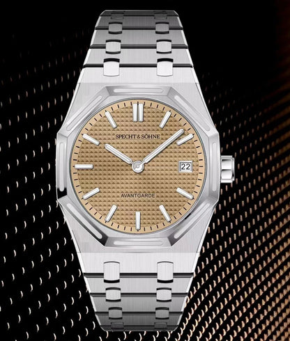 2026 New Specht & Söhne 38mm Quartz Wristwatch For Men Luminous Sapphire Crystal Ultrathin Stainless Steel Watch 50M Waterproof