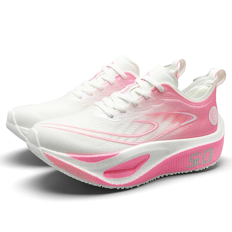 FourSeasons herensportschoenen CarbonPlate hardloopschoen, ademende marathon- en wedstrijdschoenen, comfortabele atletiek- en trainingsschoenen, wandelschoenen