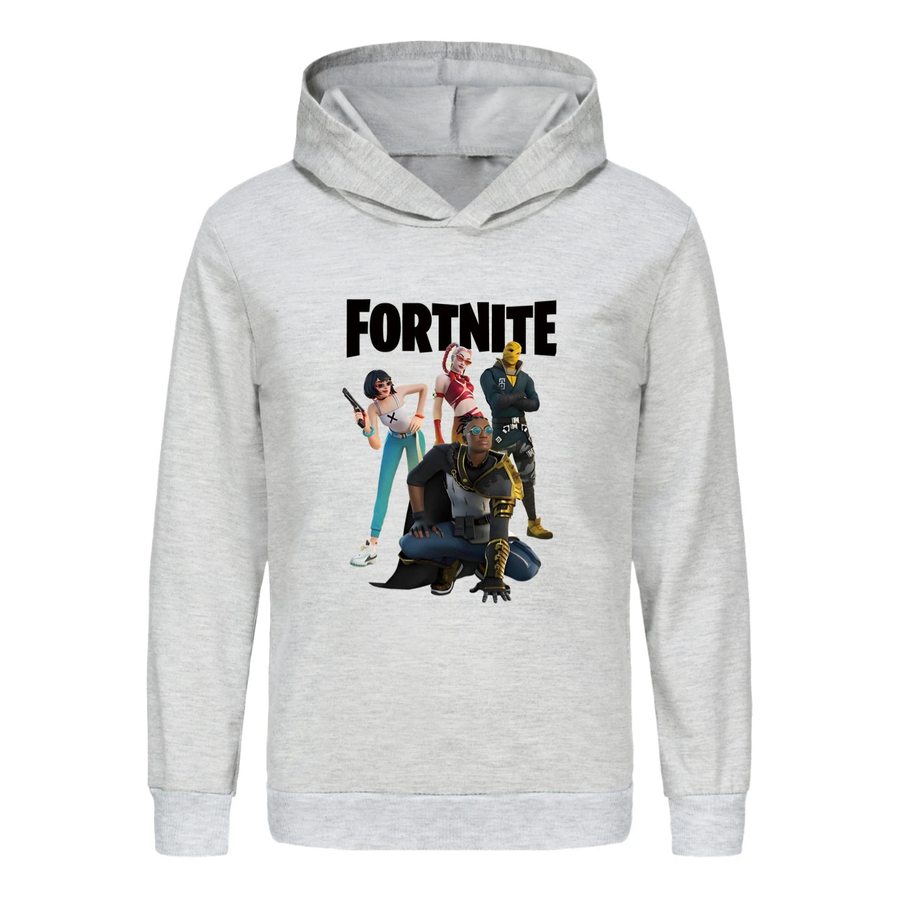 Otroški pulover s kapuco Fortnite, oblačila za deklice s princeskami, modna oblačila za dojenčke dečke, pomladno-jesenska otroška majica, otroški zgornji deli 4403