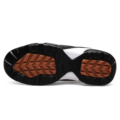 Men's Snow Boots Winter Warm Couple Casual Sneakers Fashion Leather Outdoor Sport Running Tennis Men Non-Slip Big Size 48 Trainer
