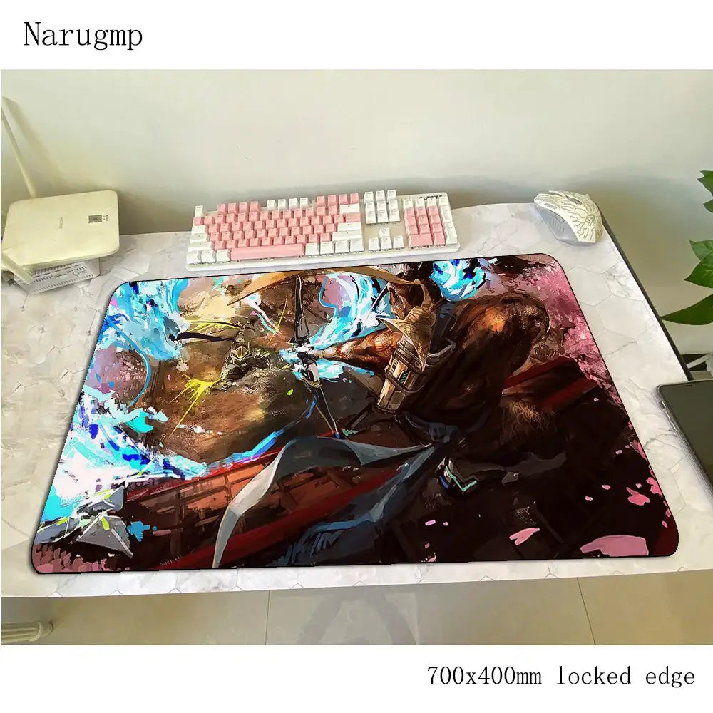 Podloga za miš Overwatch 700x400x3mm, gaming podloga za miš, anime stil, za ured i prijenosno računalo, podloga za stol, poklon za dječaka, podloga za PC gamere