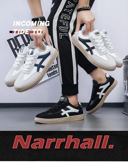 Men's Casual Shoes  New Fashion Lightweight Casual Outdoor Walking Shoes Sneakers Anti-slip Flat Men's Shoes