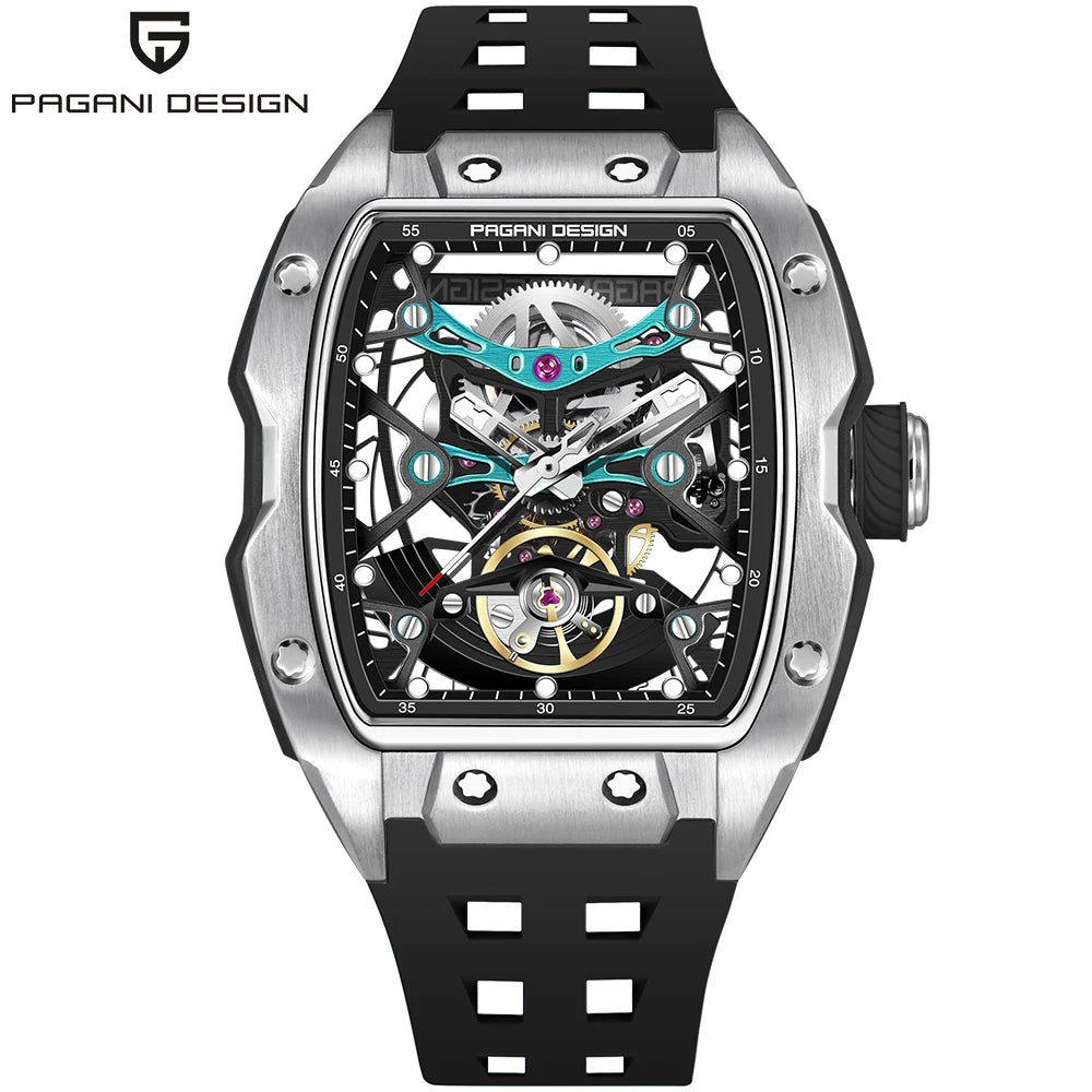 2026 Pagani Design new men's watch 50 meter waterproof stainless steel case luminous dial fashionable men's mechanical watch