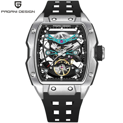 2026 Pagani Design new men's watch 50 meter waterproof stainless steel case luminous dial fashionable men's mechanical watch