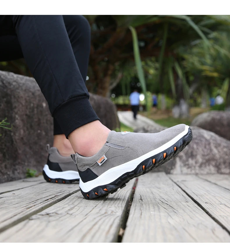Čevlji za prosti čas, pohodništvo, kampiranje, tek, jogging in šport za moške – protizdrsni mokasini in pohodniški čevlji v velikih velikostih 38–50