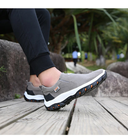 Čevlji za prosti čas, pohodništvo, kampiranje, tek, jogging in šport za moške – protizdrsni mokasini in pohodniški čevlji v velikih velikostih 38–50