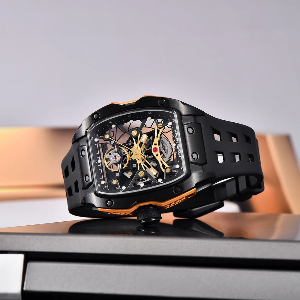 2026 Pagani Design new men's watch 50 meter waterproof stainless steel case luminous dial fashionable men's mechanical watch