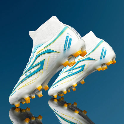 Men's Football Shoes, Anti-Slip Boots, AG/FG Spikes, Professional Training Shoes, Breathable Football Shoes